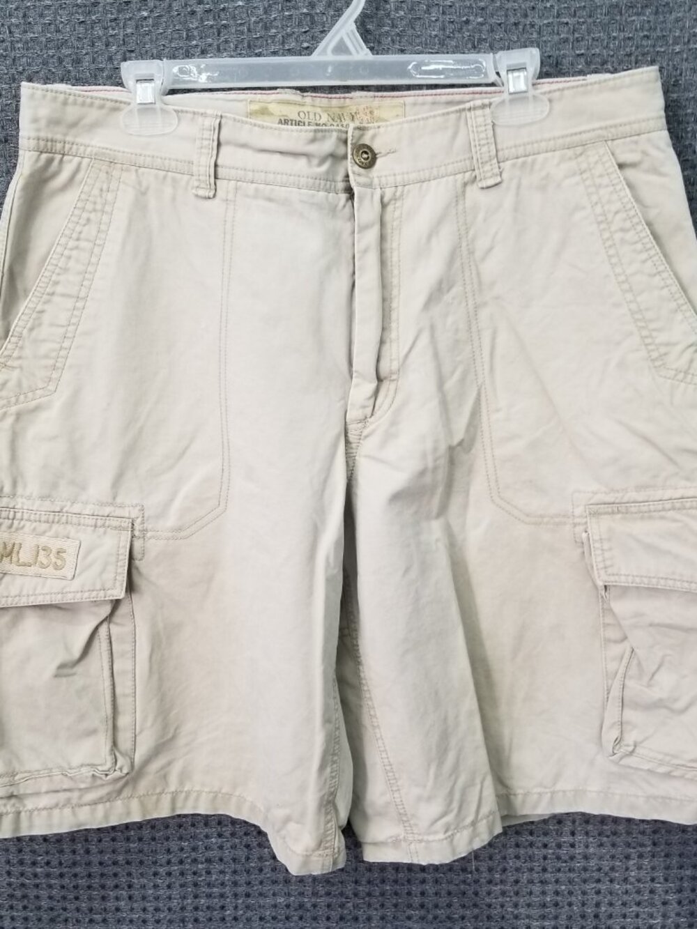❤️3/$12  Old Navy Cotton Cargo Shorts Tan Men's 36